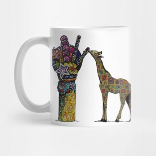 Giraffe and freakshake Mug